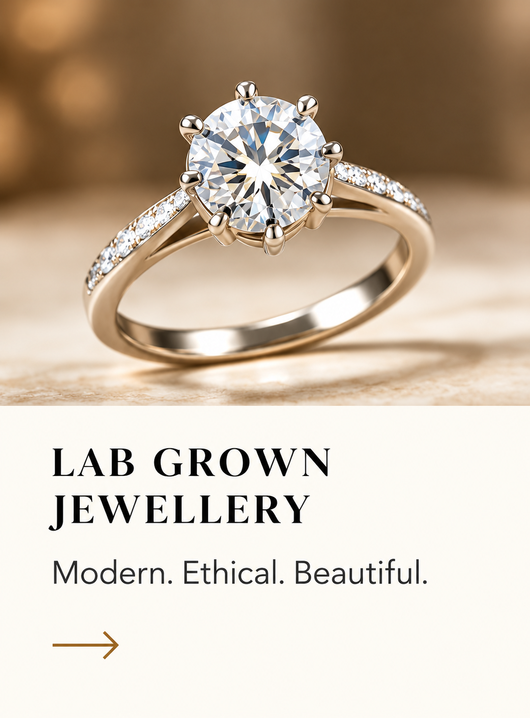 Fine Jewellery Set With Lab Grown Diamond