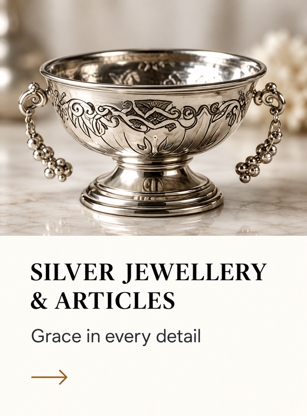925 Modern Silver Collection By Diwaa Jewellery