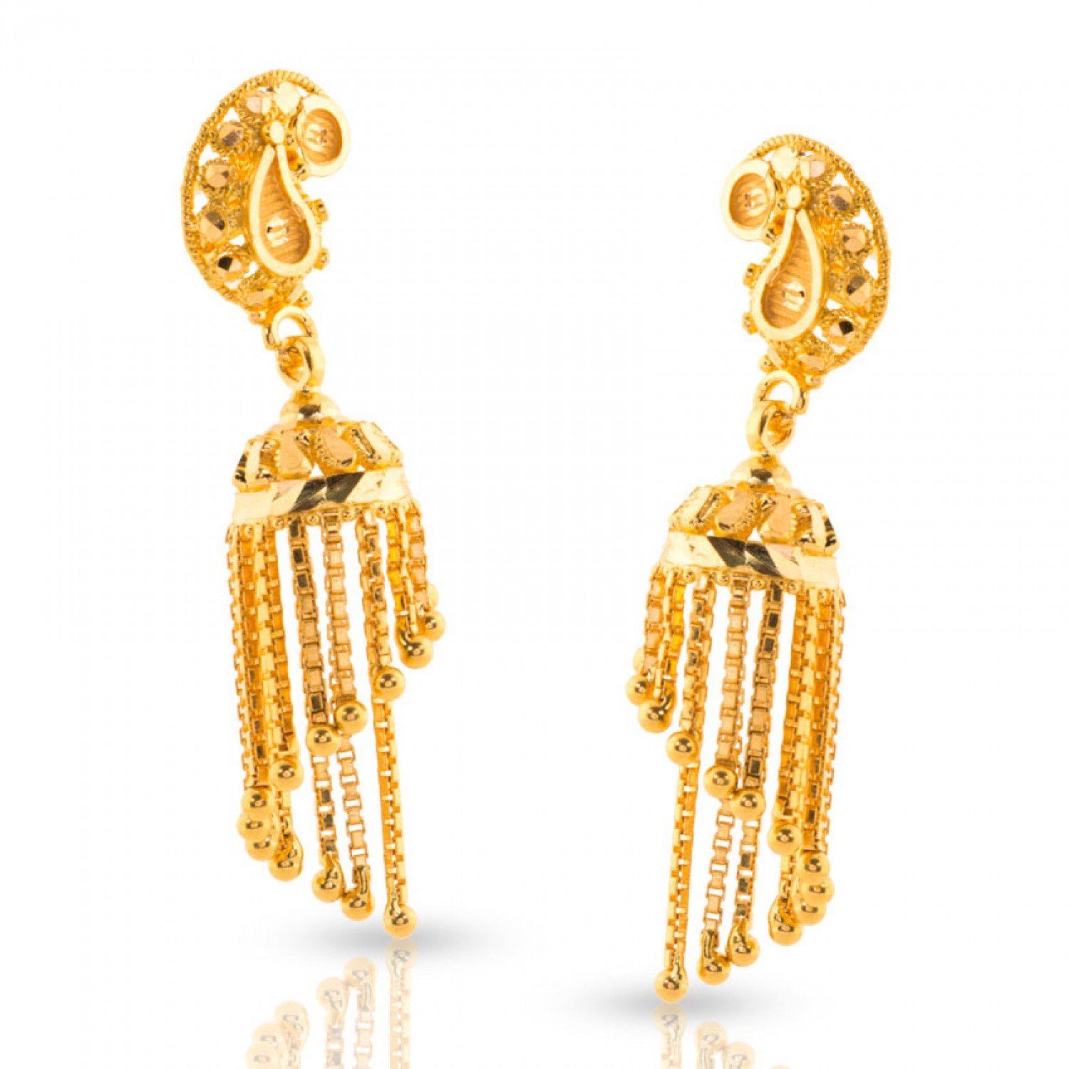 Alchemy Breshna Diamond Jhumkas