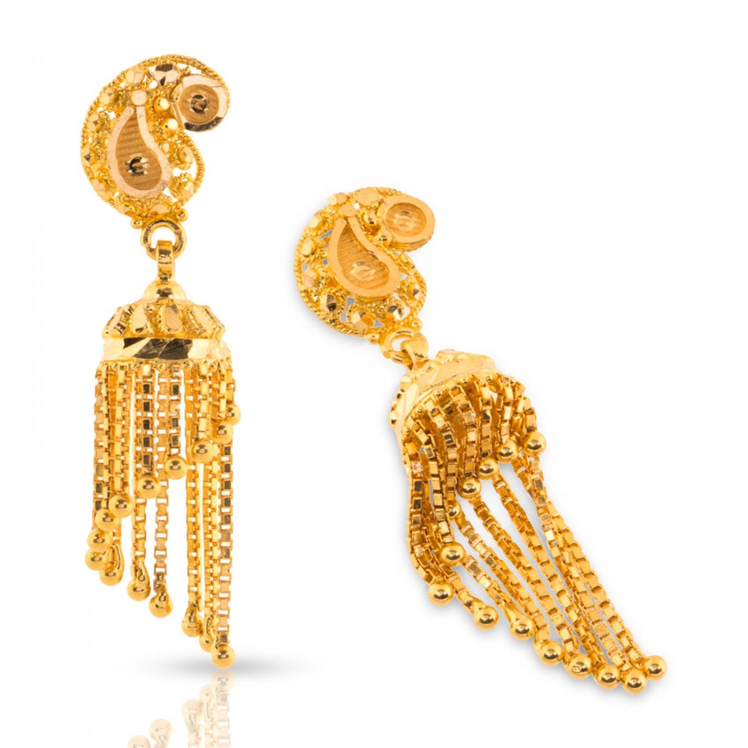 Alchemy Breshna Diamond Jhumkas