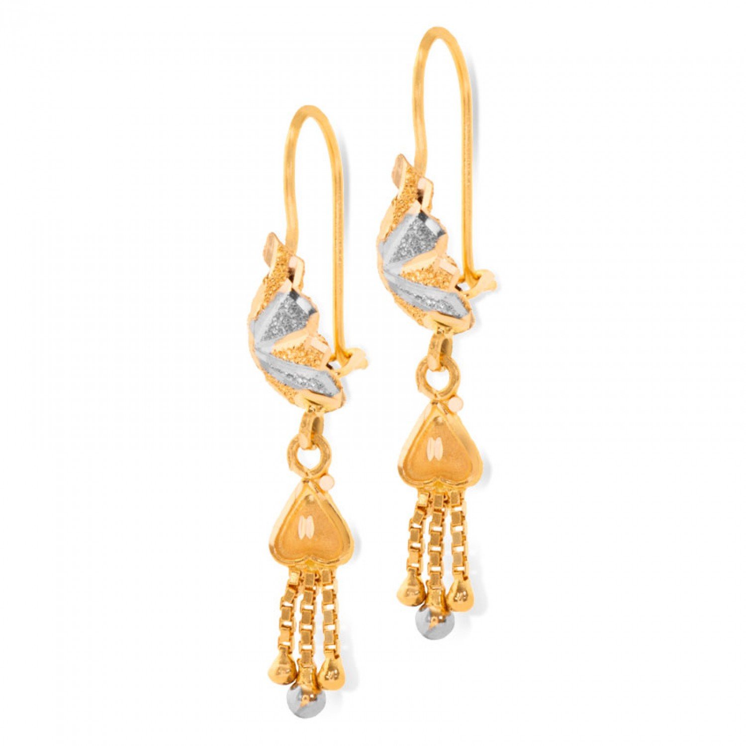 Sway Dual Gold Jhumkas
