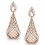 Ocean Aiden Diamond Jhumkas