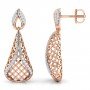 Ocean Aiden Diamond Jhumkas