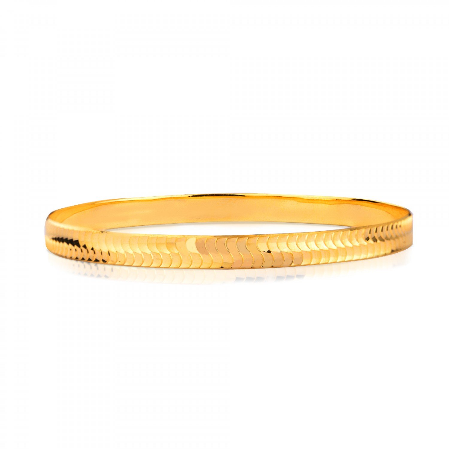 Engraved Agnim Gold Bangles Engraved Agnim Gold Bangles