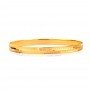 Engraved Agnim Gold Bangles