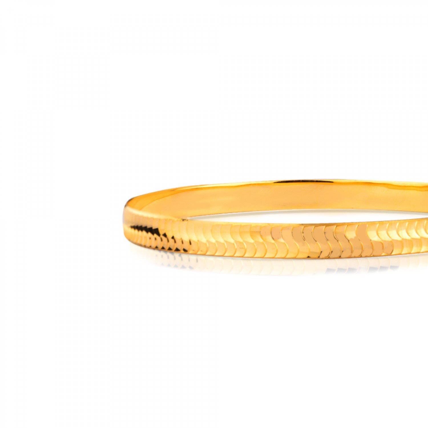 Engraved Agnim Gold Bangles Engraved Agnim Gold Bangles