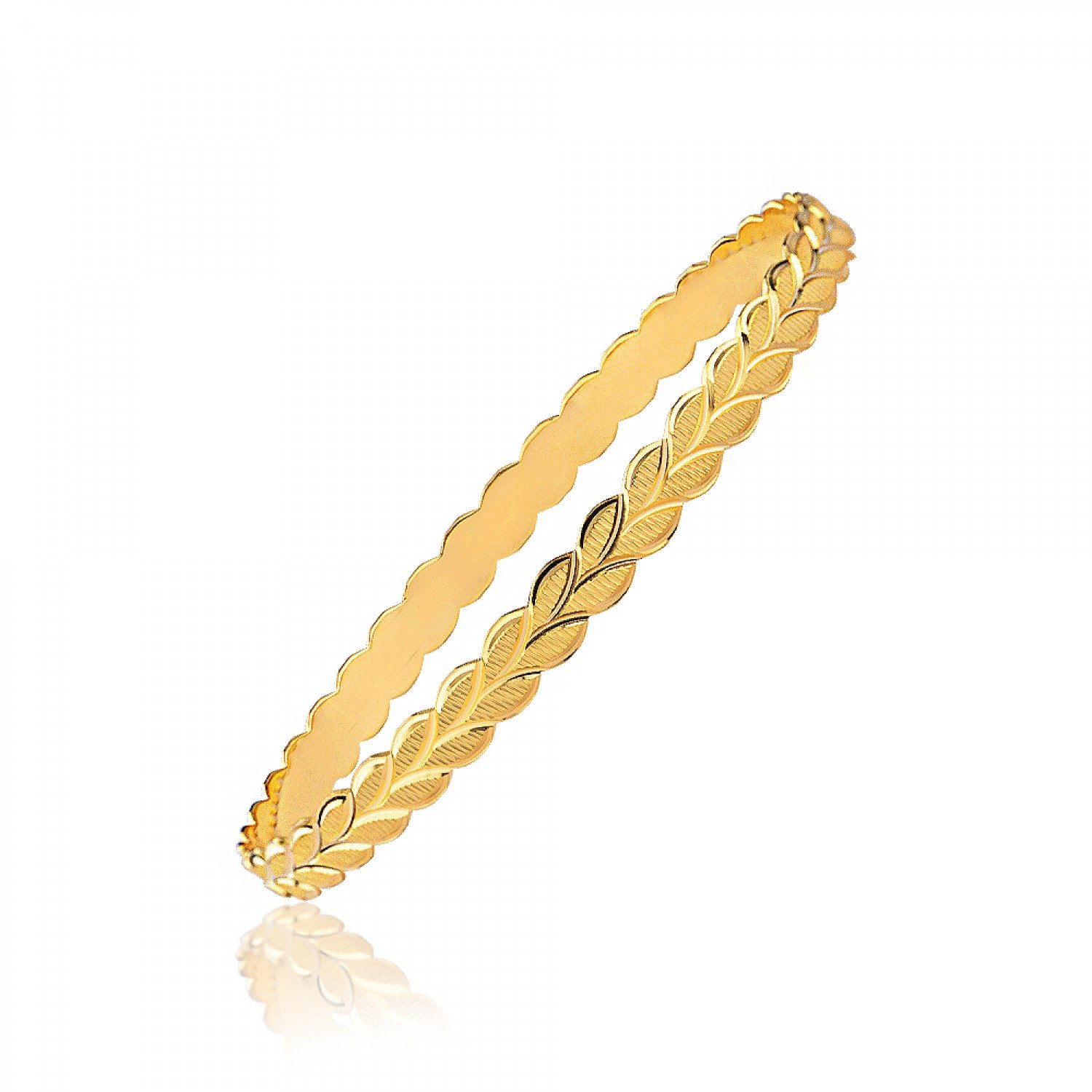 Glisten Superb Gold Bangles Glisten Superb Gold Bangles
