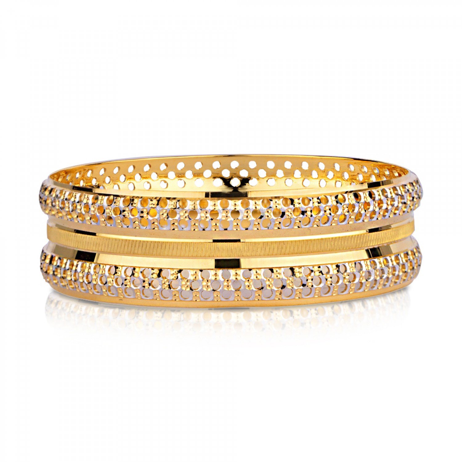 Nidia Keran Gold Bangles