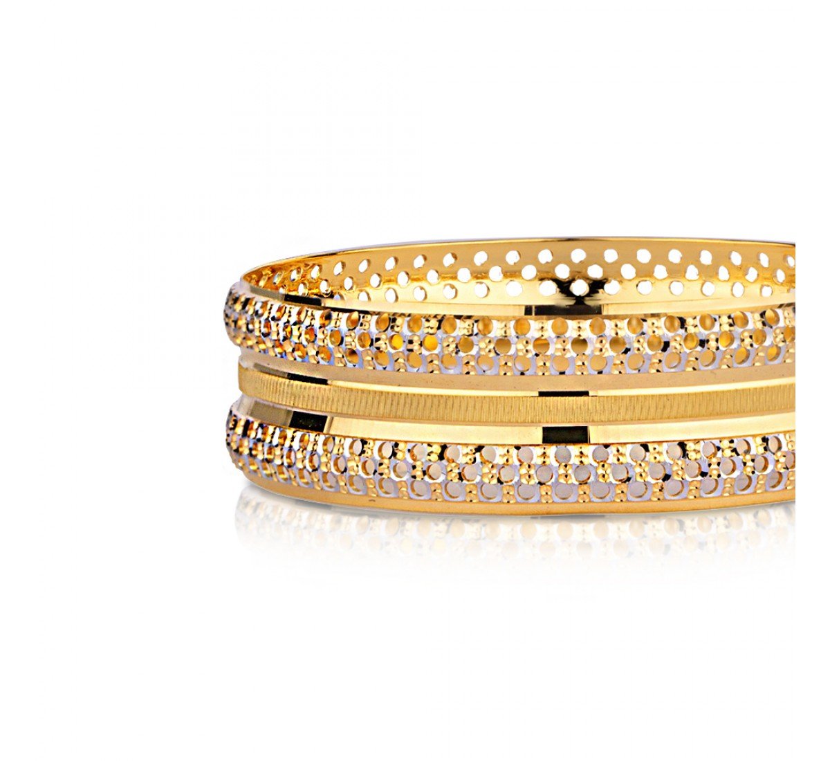 Nidia Keran Gold Bangles