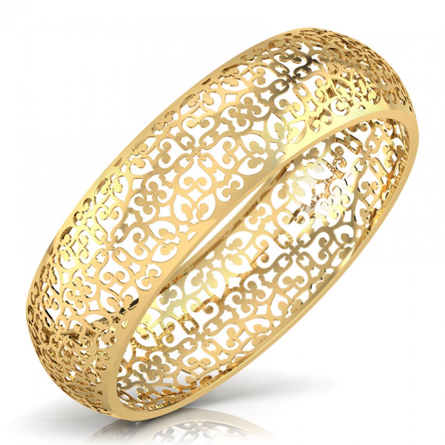 Elegant Dreamer Gold Bangles