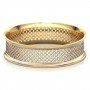 Teardrop Alta Style Gold Bangles