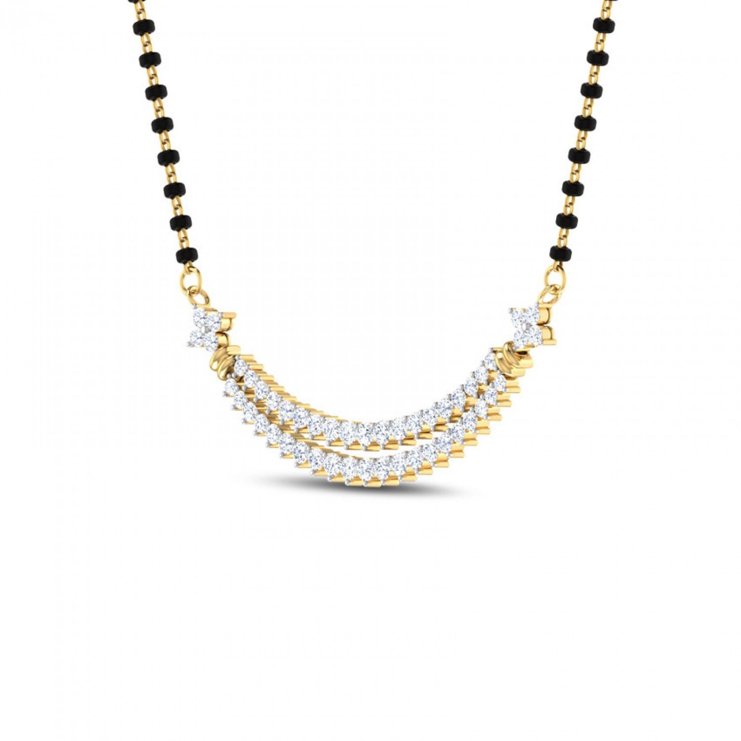 Blossara Diamond Mangalsutra
