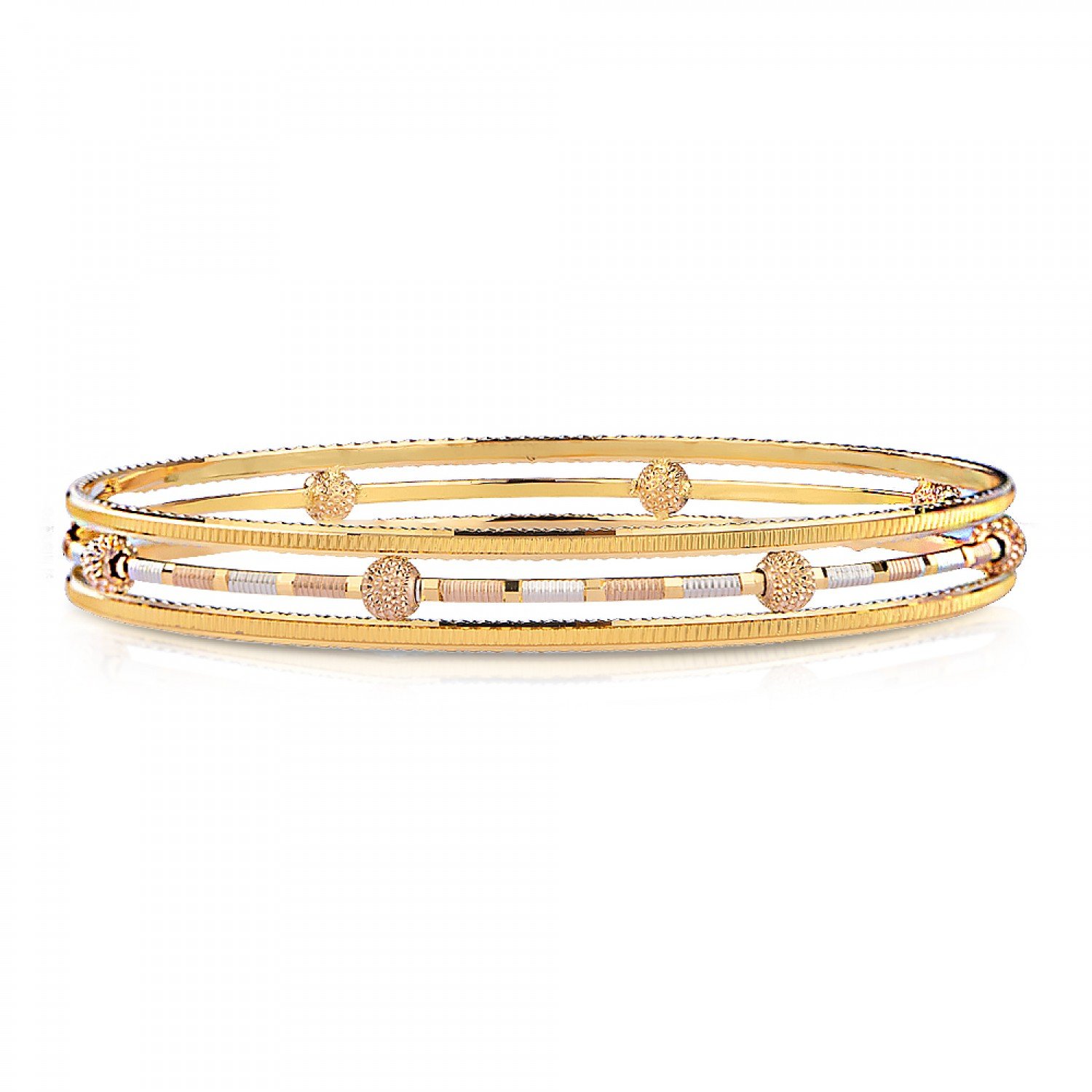 Elysian Spherical Gold Bangles Elysian Spherical Gold Bangles