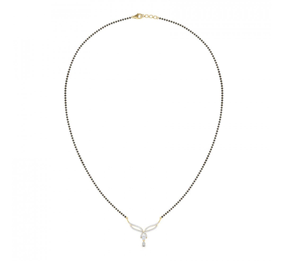 Juteux Diamond Mangalsutra