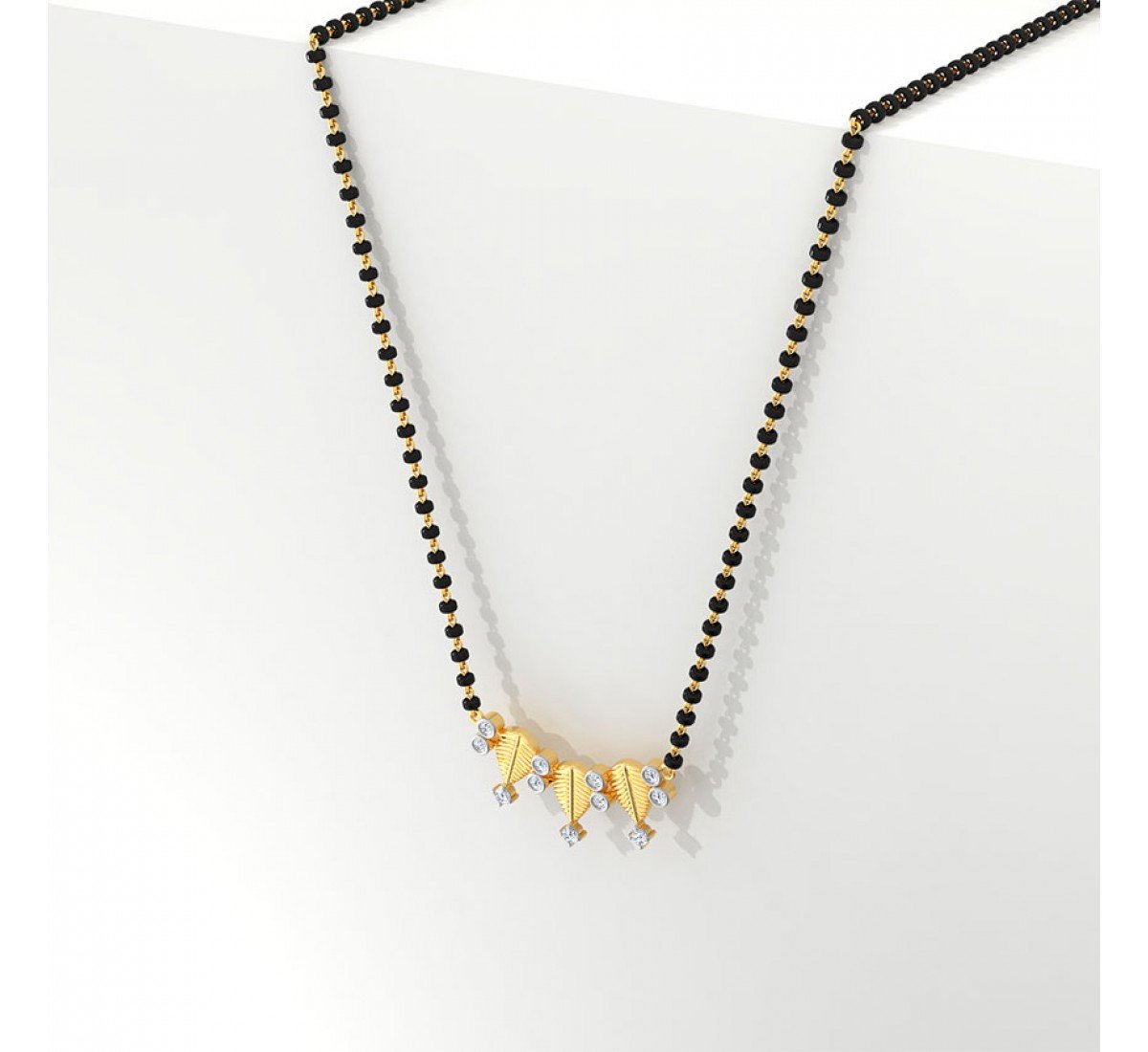 Juxtapara Diamond Mangalsutra