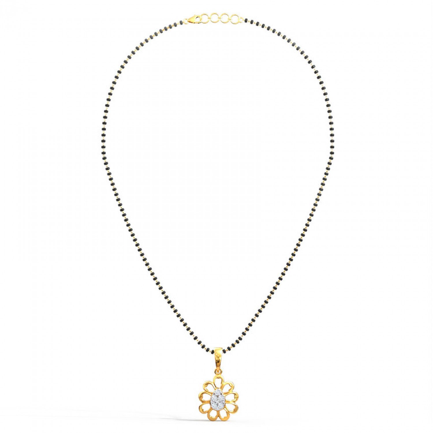 Wavelength Diamond Mangalsutra