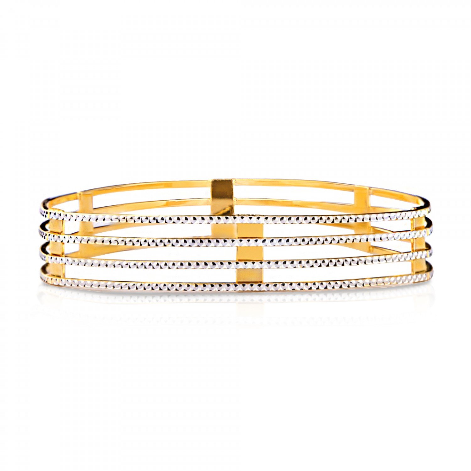 Haute Delightful Gold Bangles