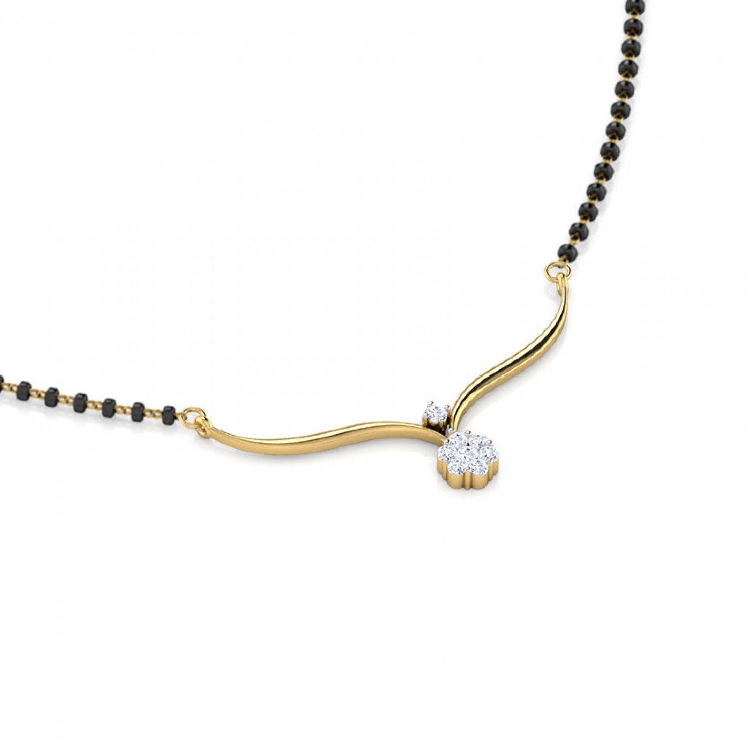 Amora Diamond Mangalsutra