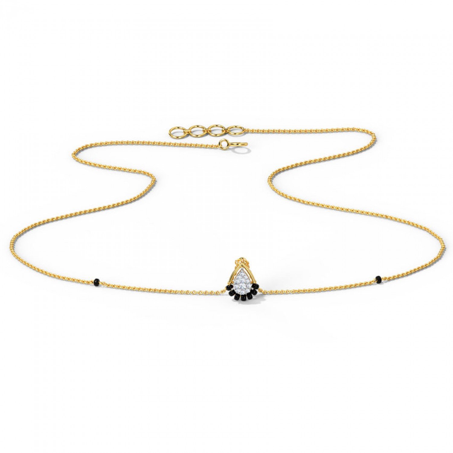 Quiverix Diamond Mangalsutra