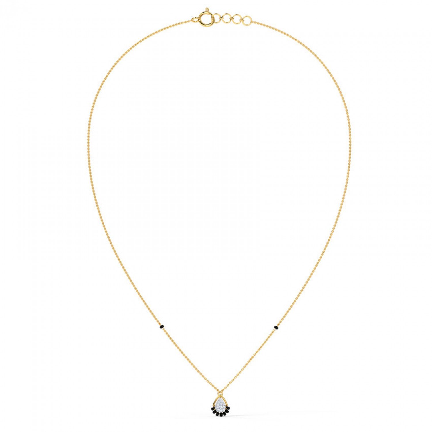 Quiverix Diamond Mangalsutra