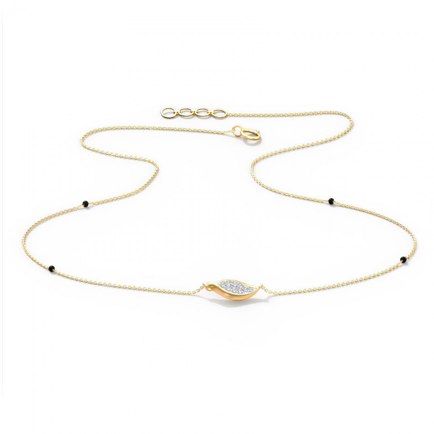 Platinum Diamond Mangalsutra