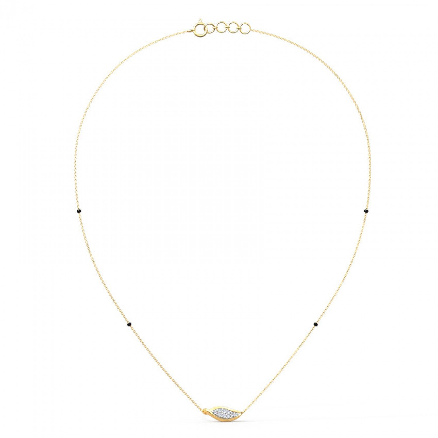 Platinum Diamond Mangalsutra