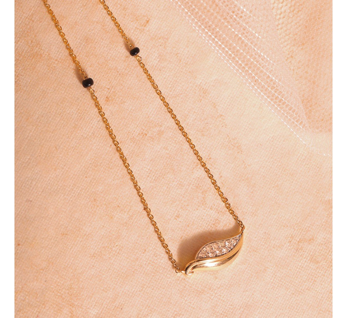 Platinum Diamond Mangalsutra