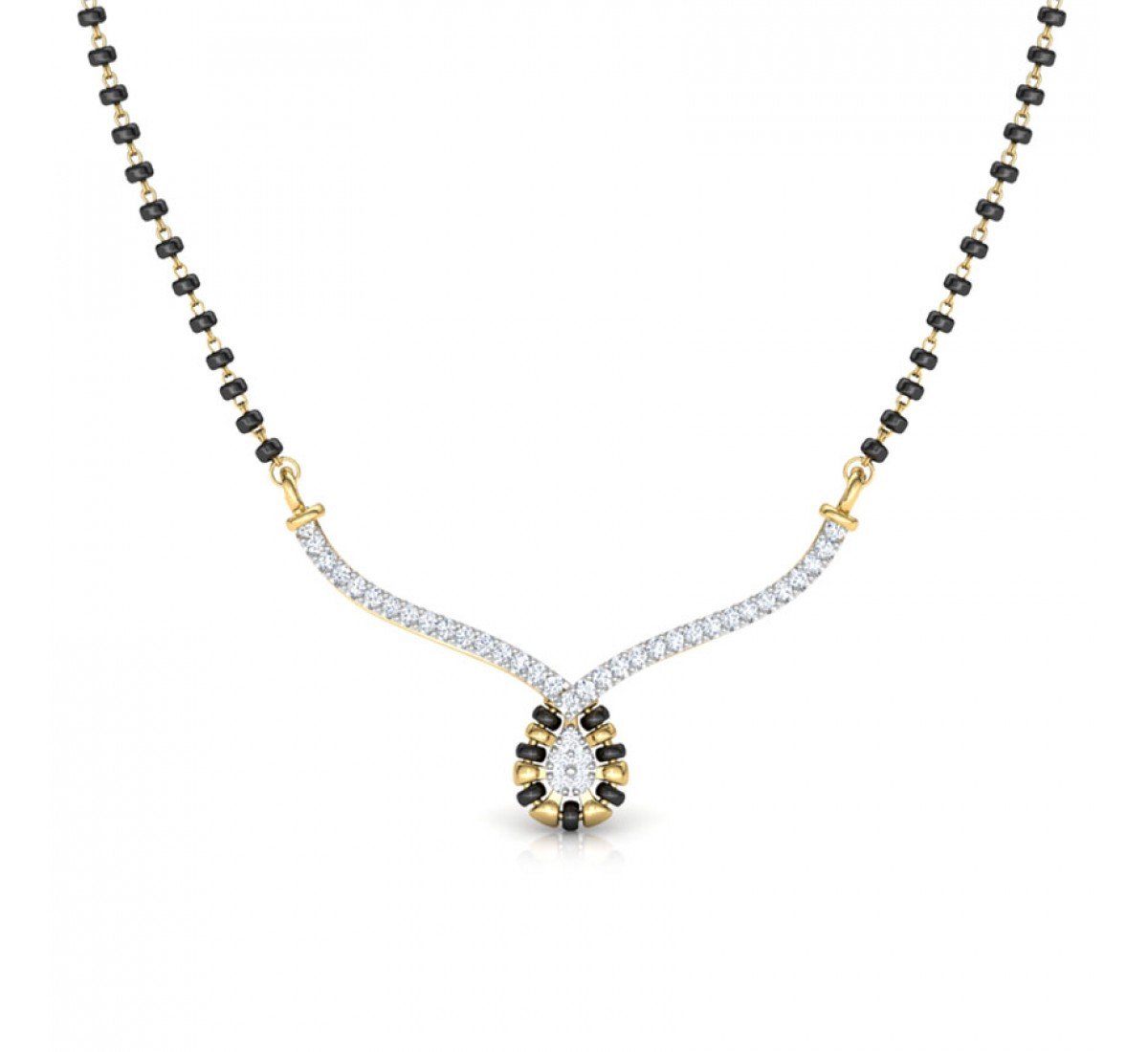 Yonderix Diamond Mangalsutra