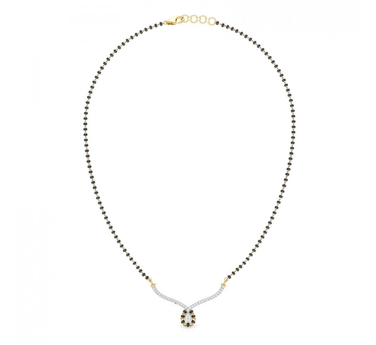 Yonderix Diamond Mangalsutra