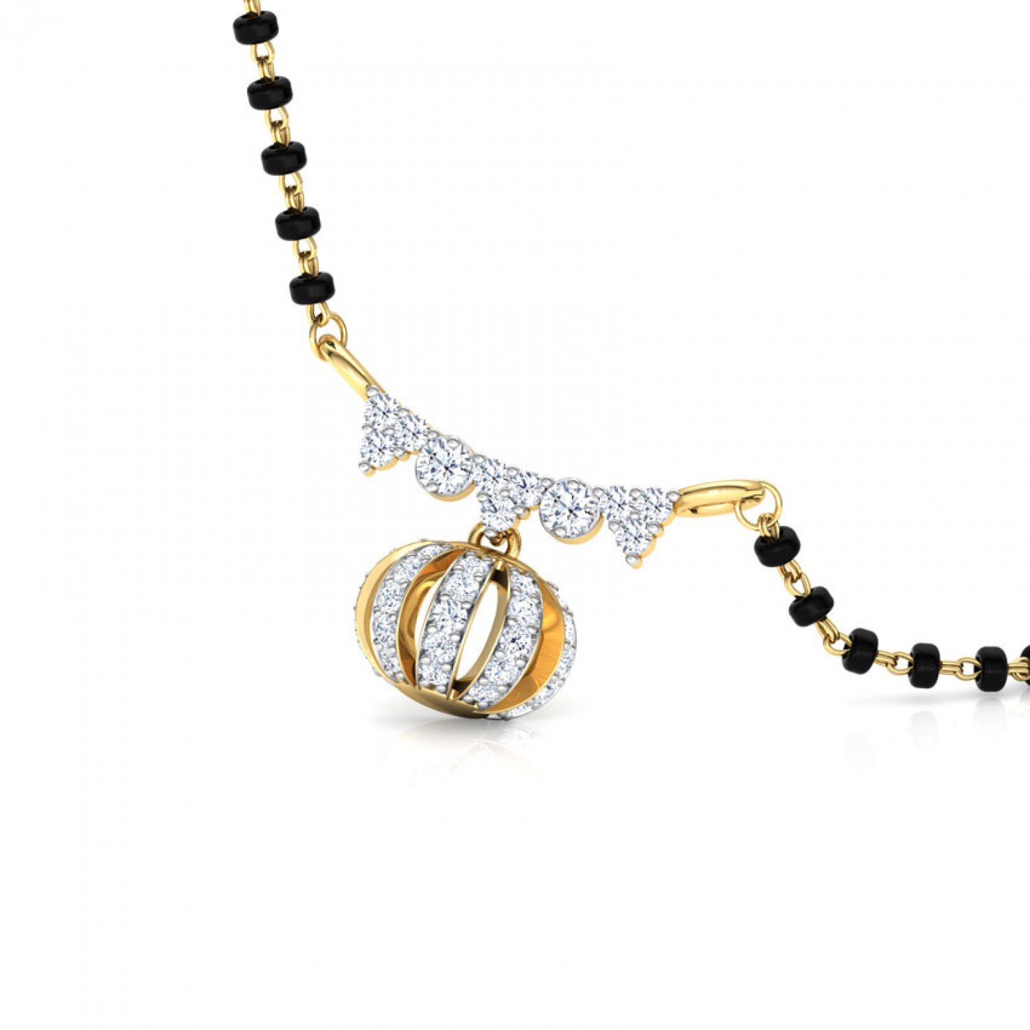 Jaldhi Diamond Mangalsutra