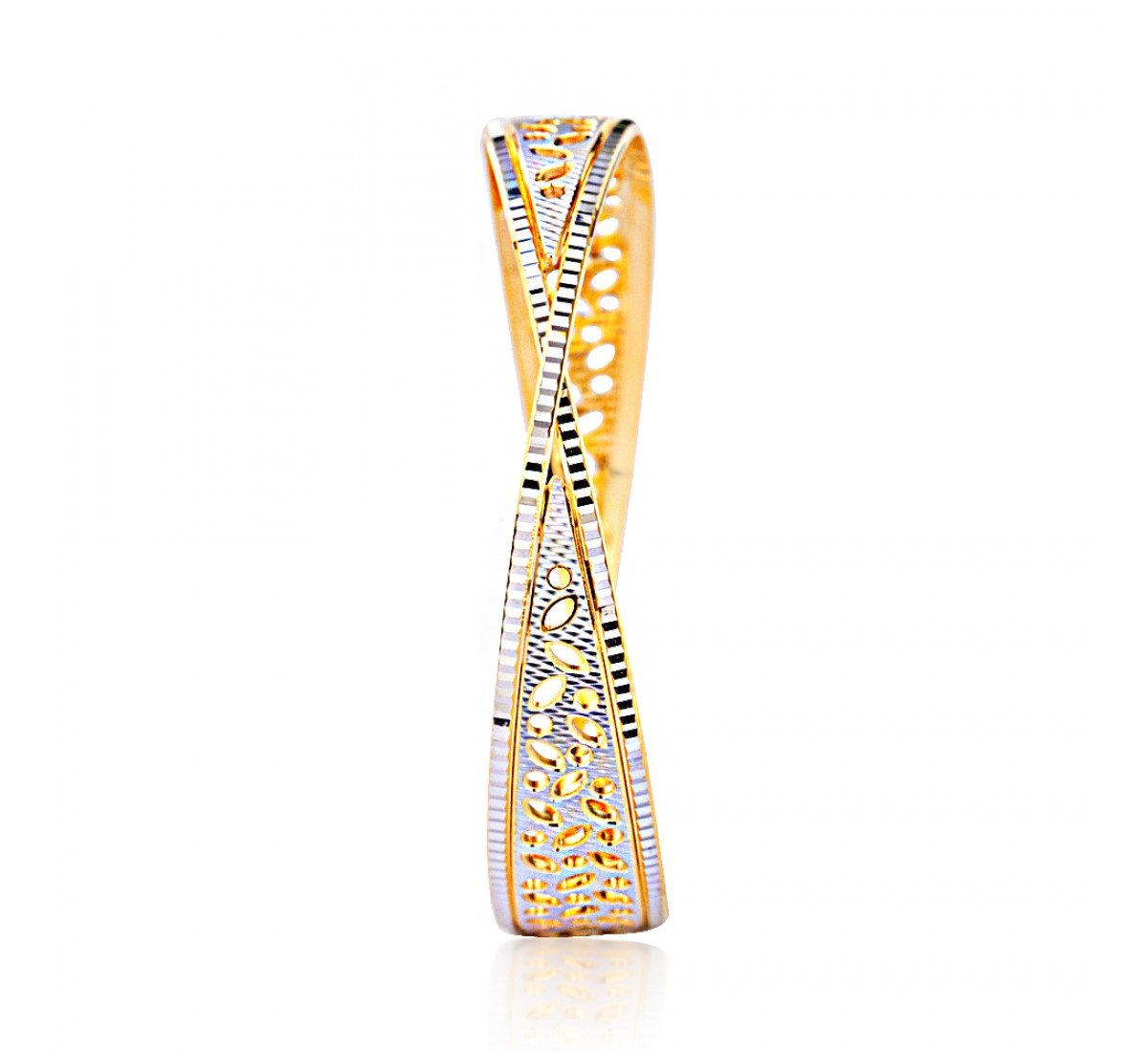 Ethereal Whisper Gold Bangles