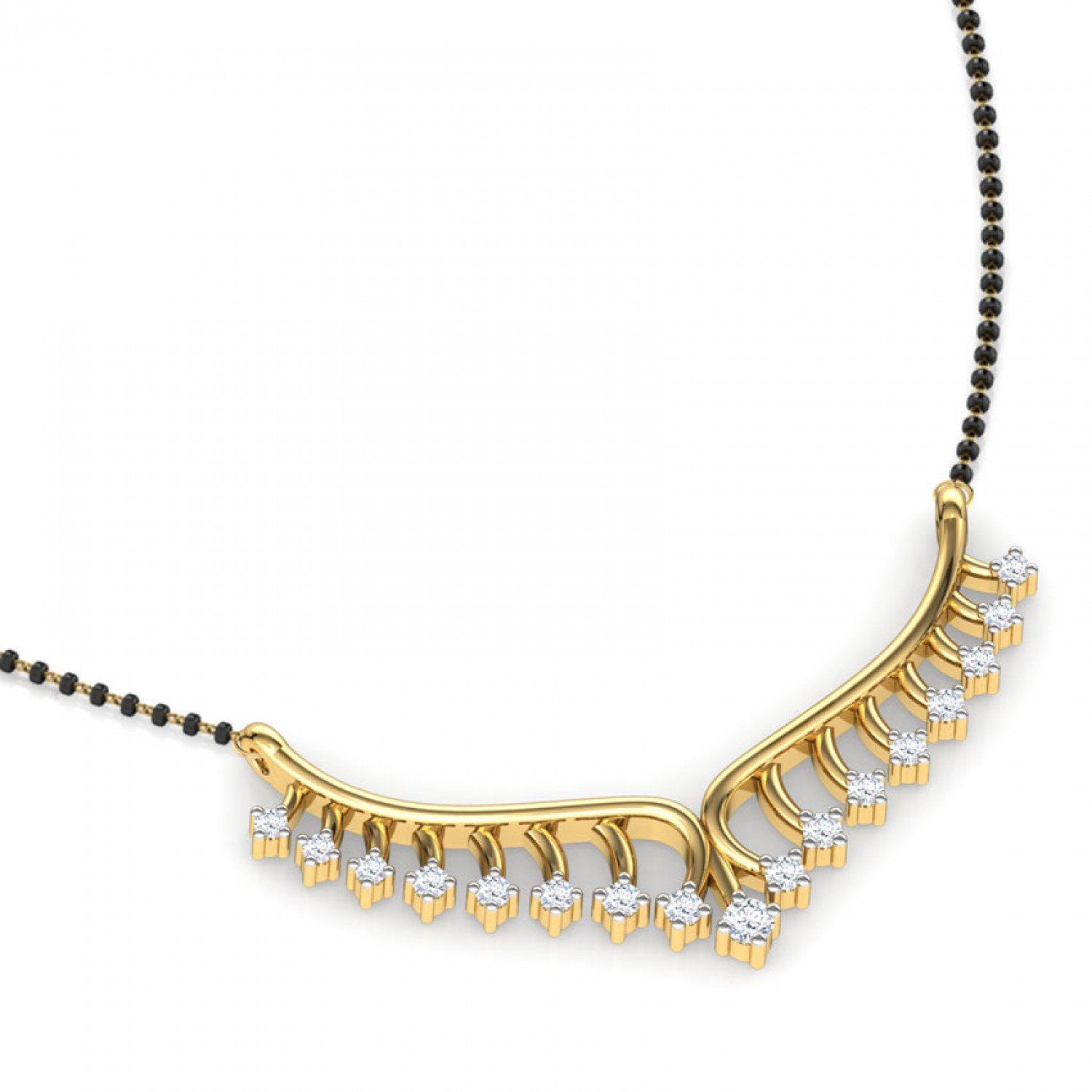 Meadow Diamond Mangalsutra