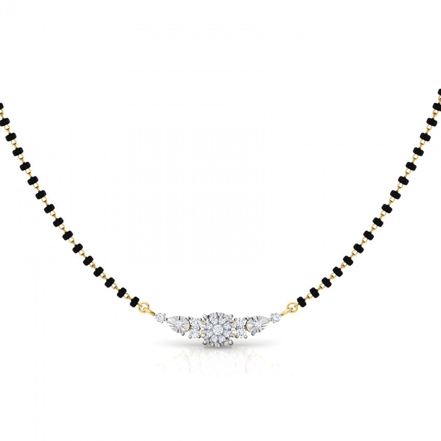 Placid Diamond Mangalsutra