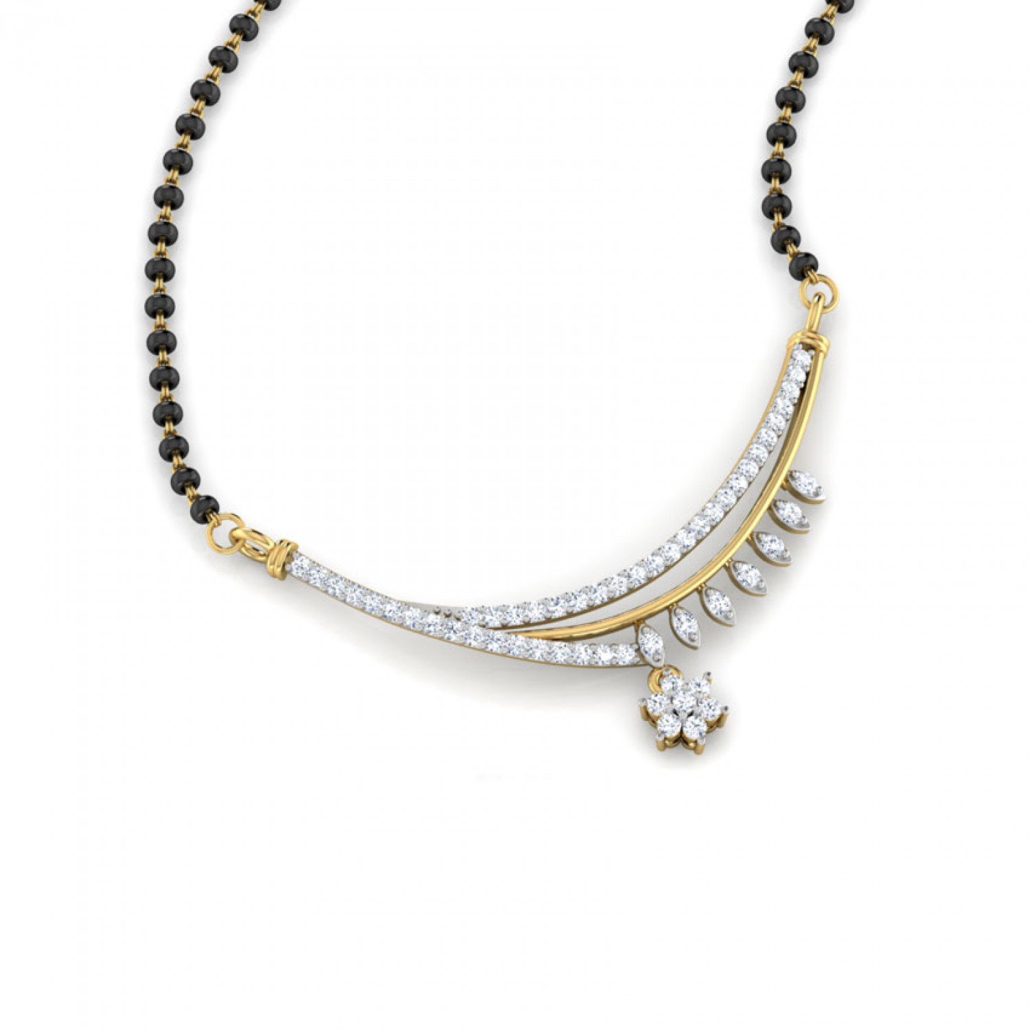 Jangle Diamond Mangalsutra