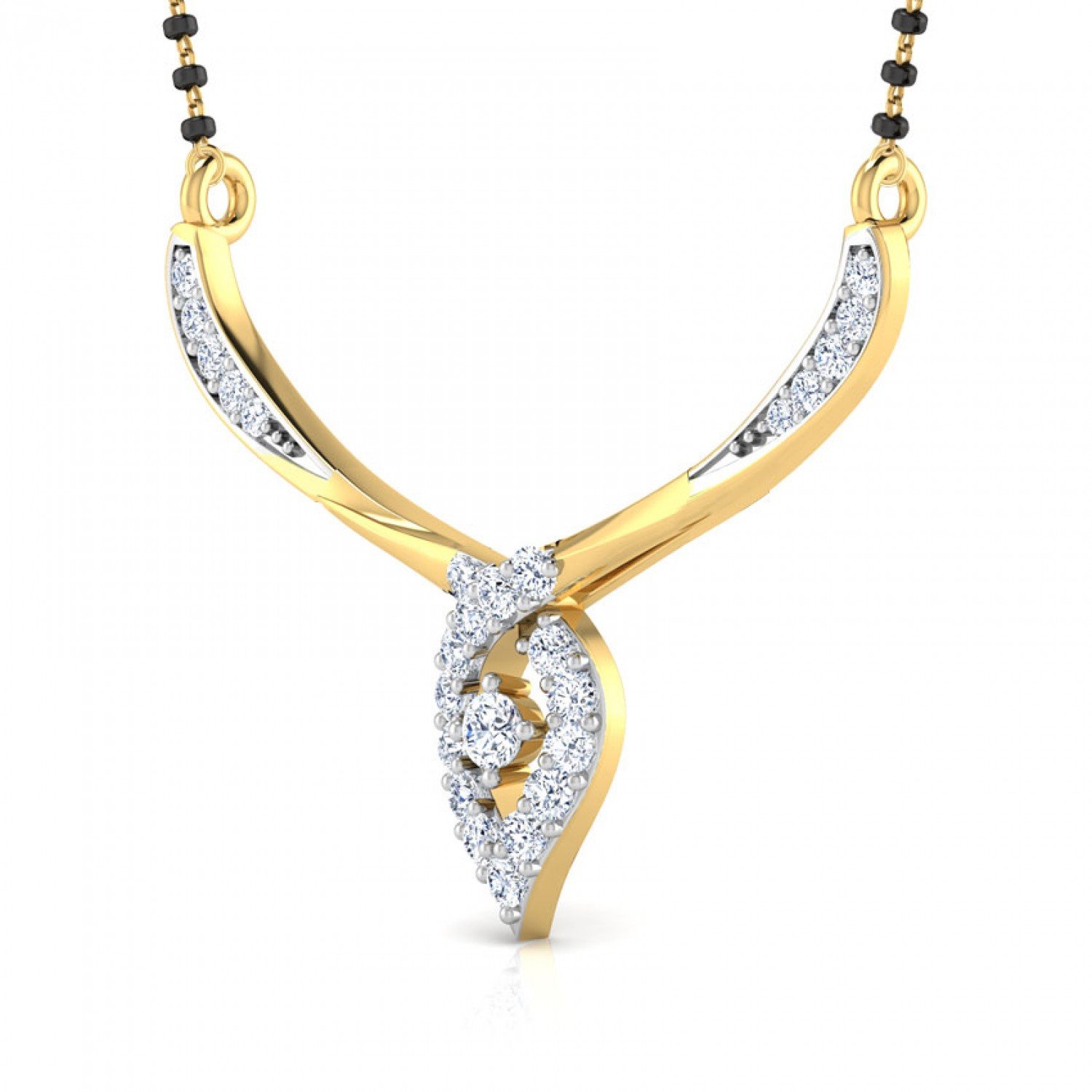 Asya Diamond Mangalsutra
