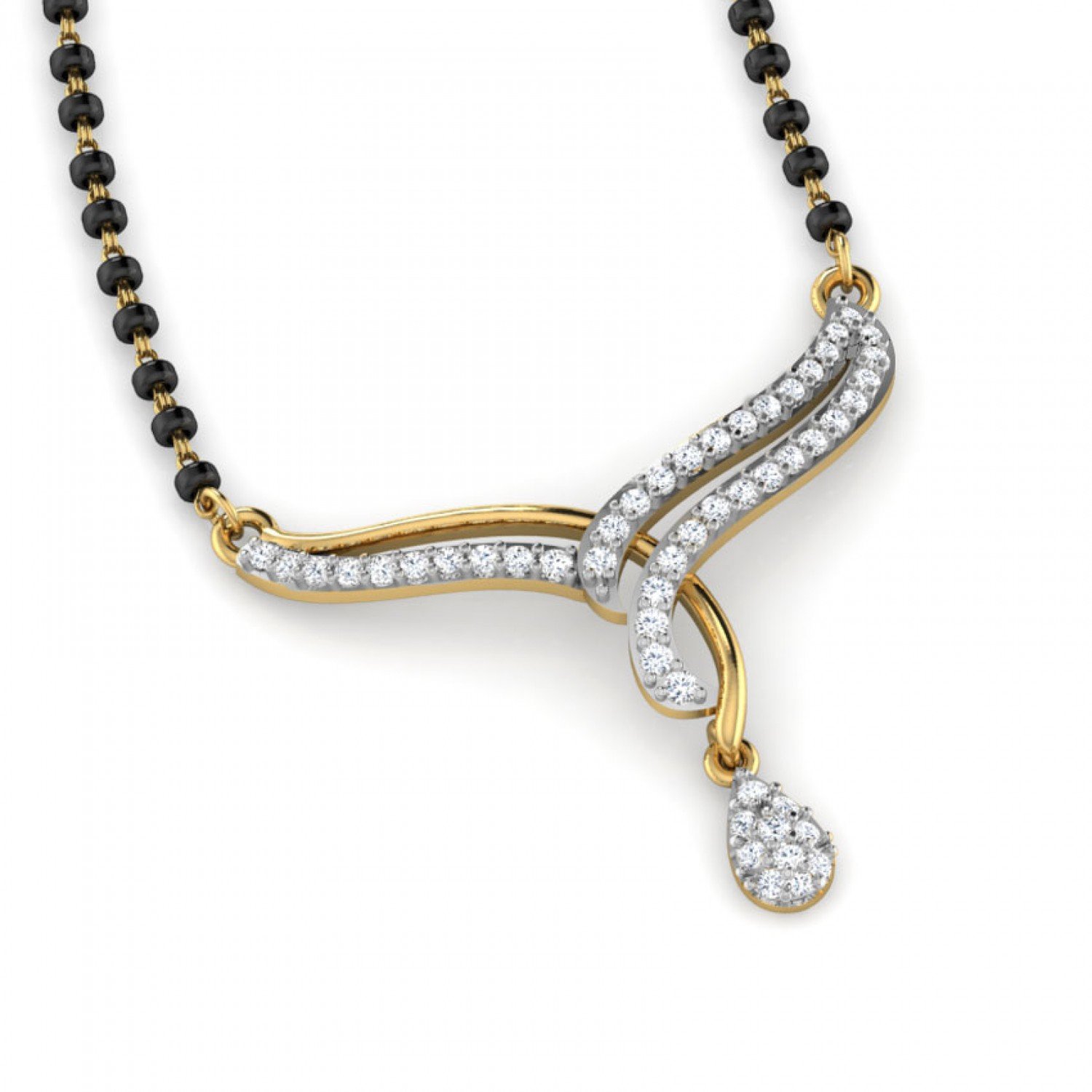 Evolve Diamond Mangalsutra