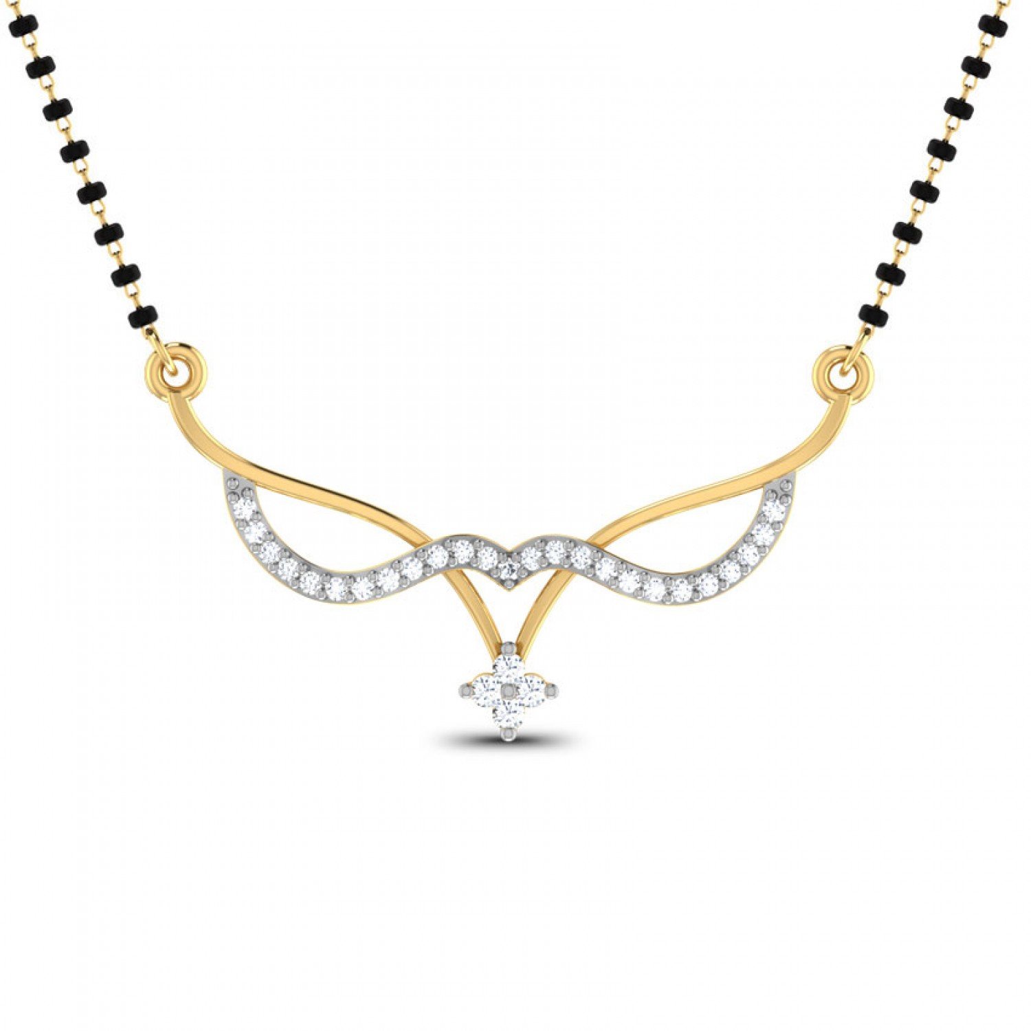Quaintara Diamond Mangalsutra