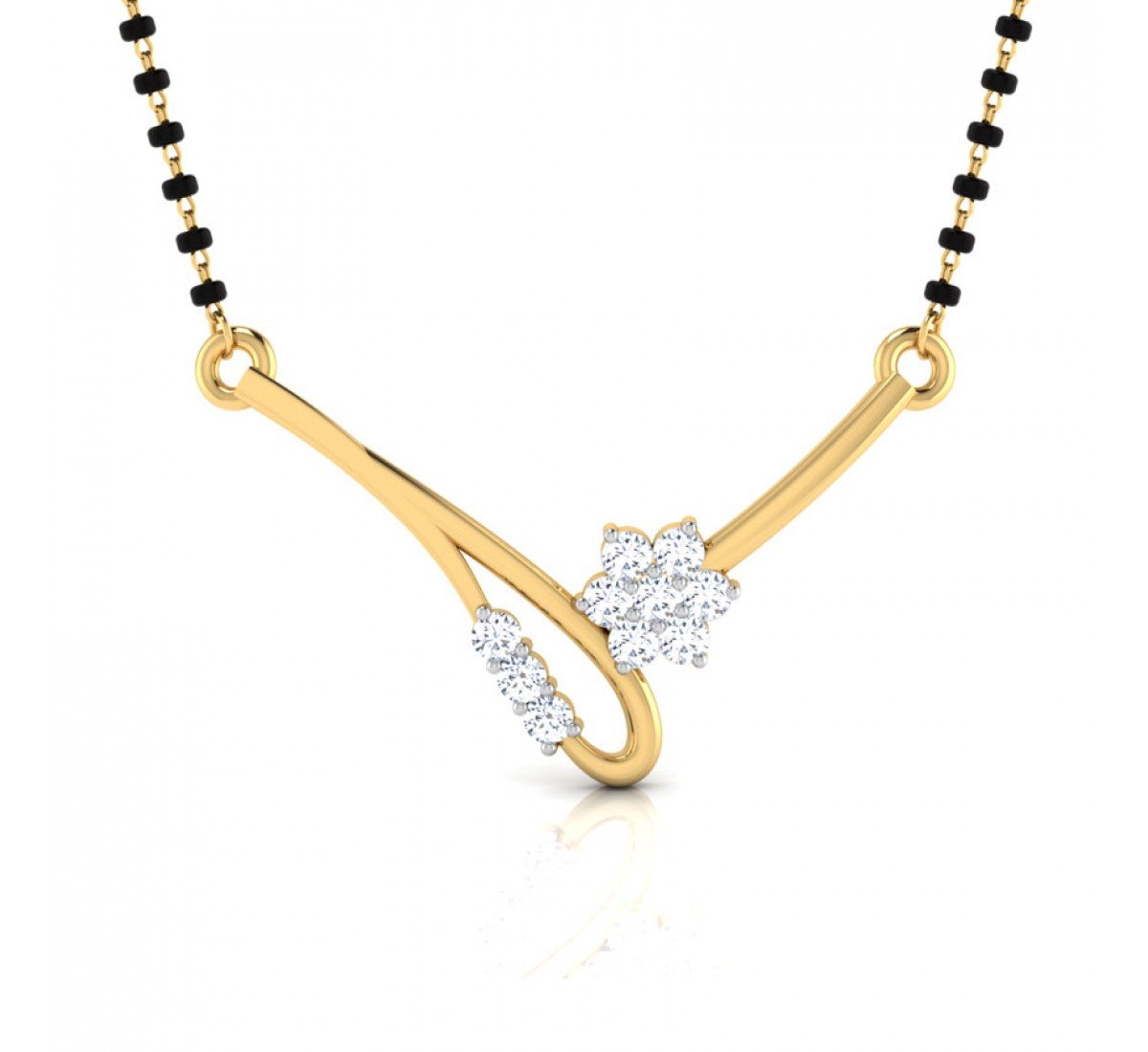 Jesterix Diamond Mangalsutra