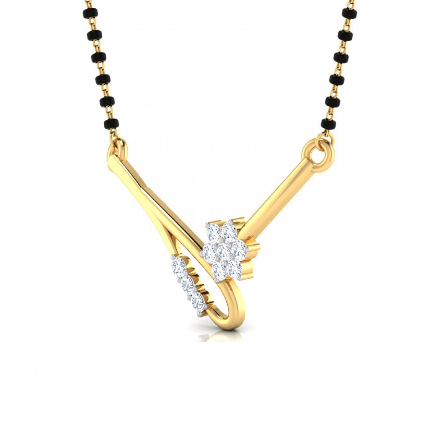 Jesterix Diamond Mangalsutra
