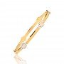 Narois Whimsy Gold Bangle