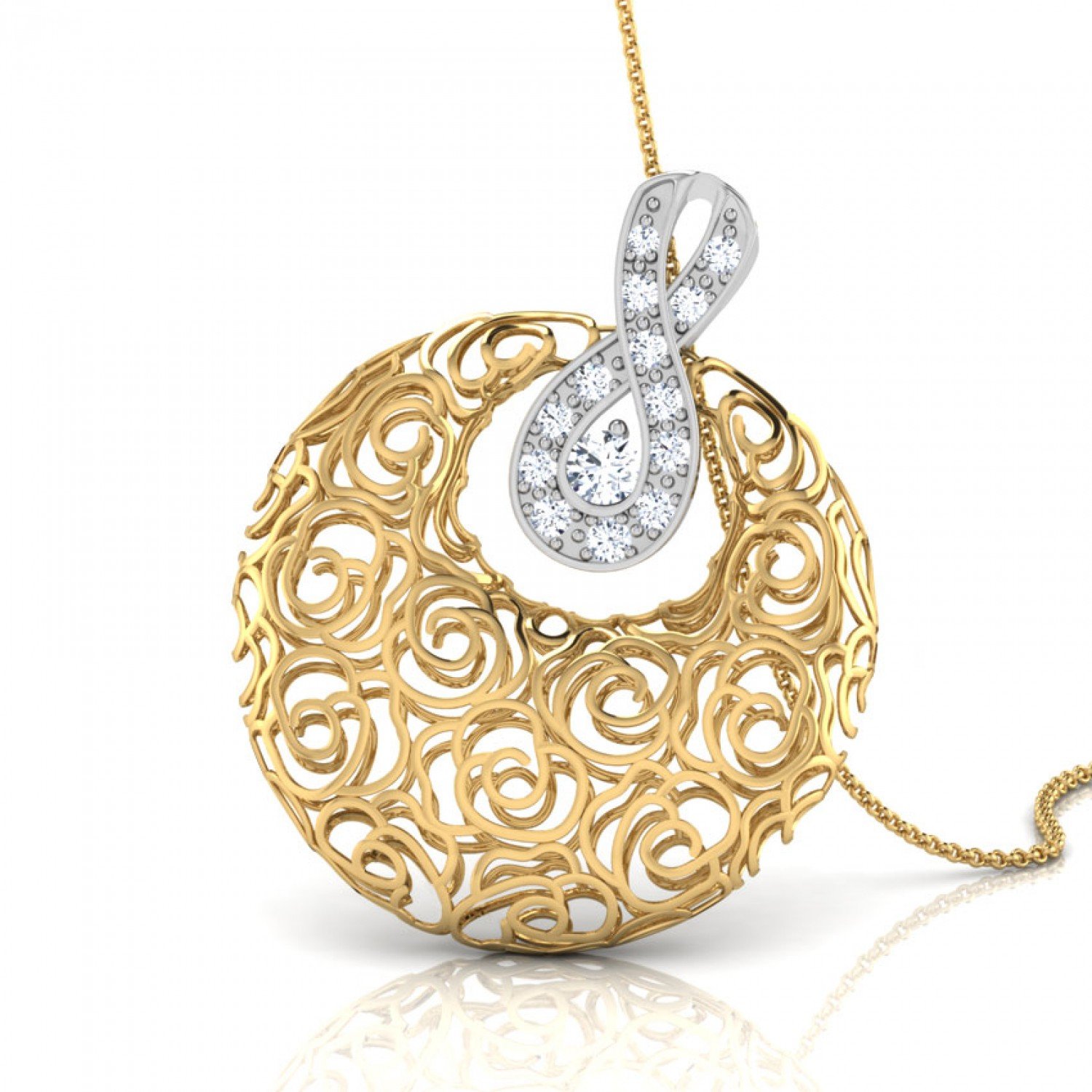 Jangleix Diamond Pendant Jangleix Diamond Pendant