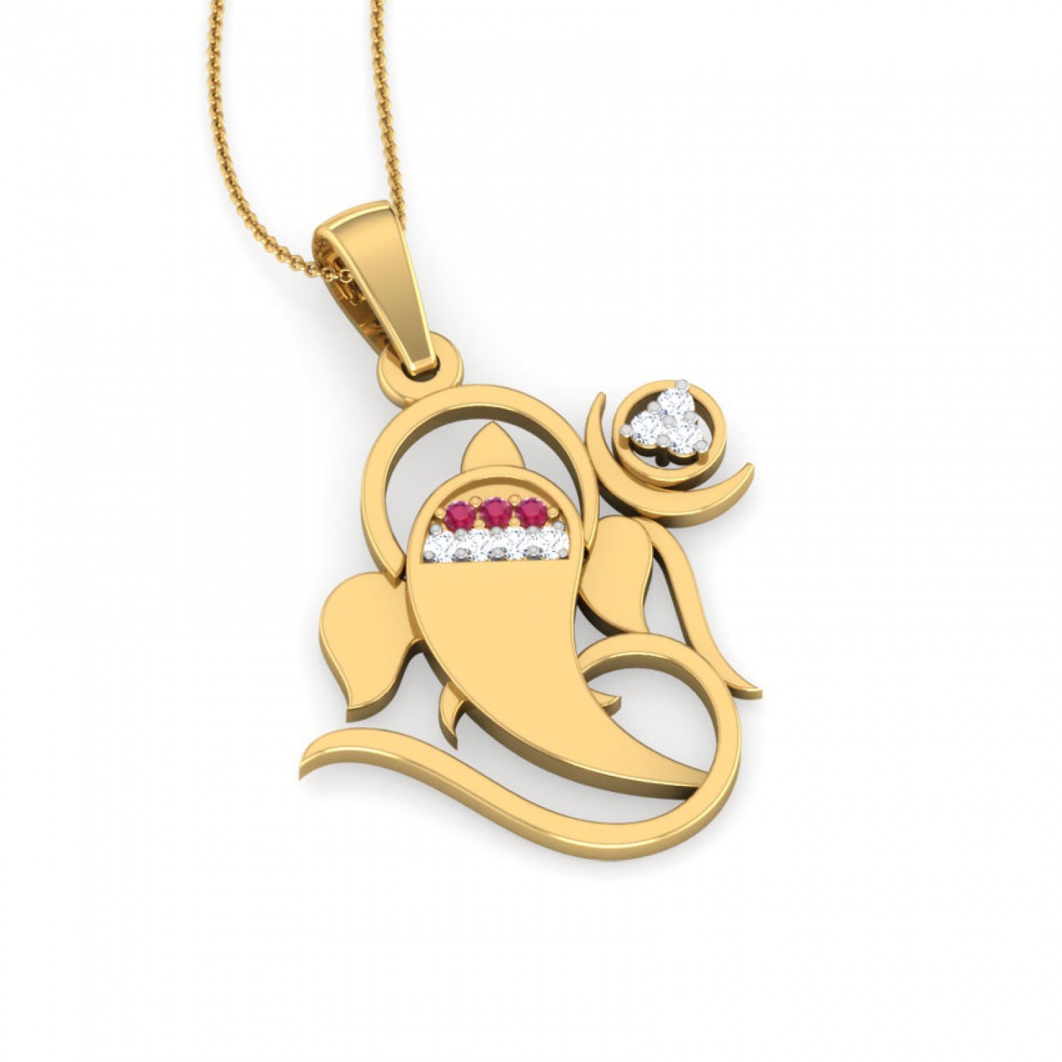 Mahaabal Gaurisuta Diamond Pendant Mahaabal Gaurisuta Diamond Pendant