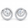 Patron Solitaire Diamond Earrings