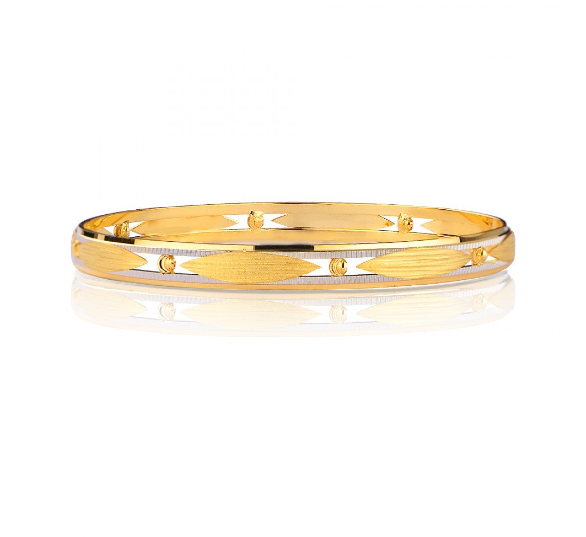 Enigma Humaila Gold Bangles