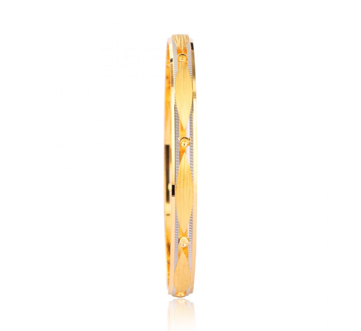 Enigma Humaila Gold Bangles