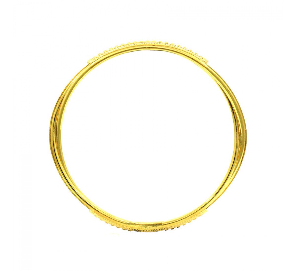 Ushai Glinting Gold Bangles