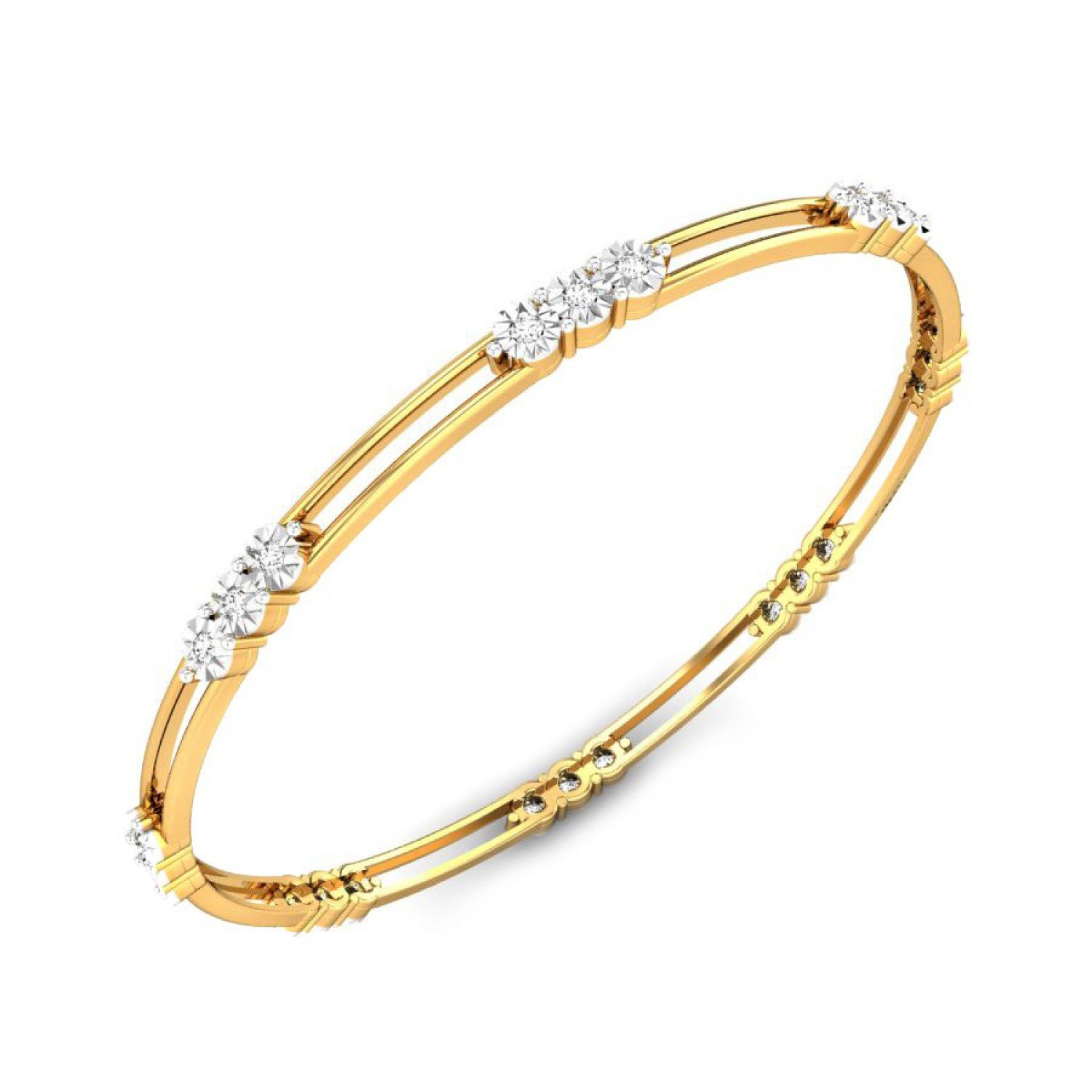 Tempest Gold Bangles