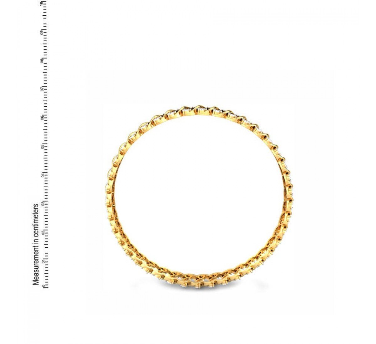 Tennis Aishi Gold Bangles