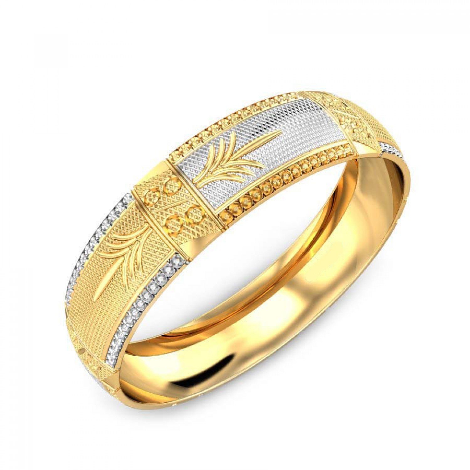 Elation Aaloka Gold Bangles