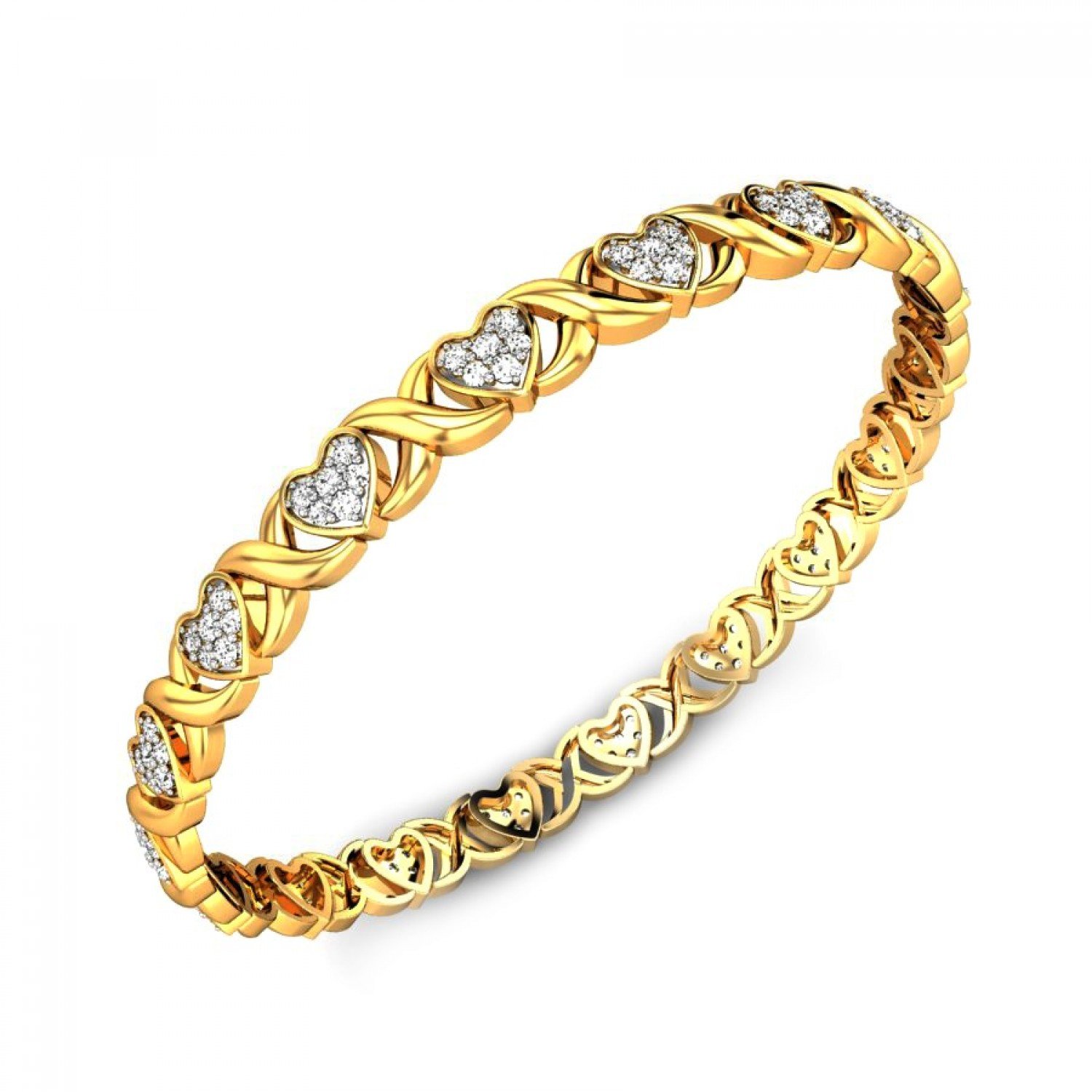 Centerpiece Gold Bangles Centerpiece Gold Bangles